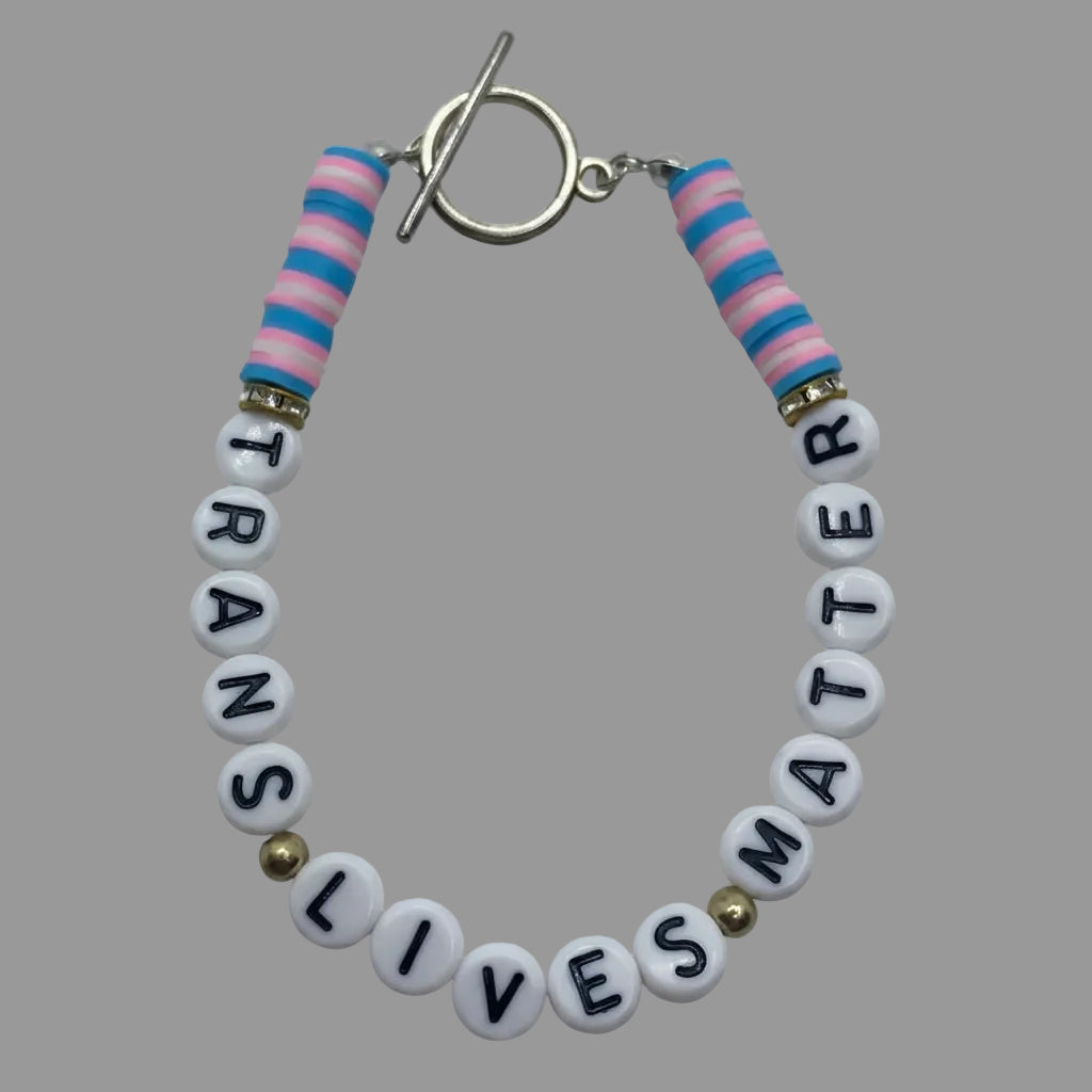 ‘Trans Lives Matter’ Transgender Pride Bracelet