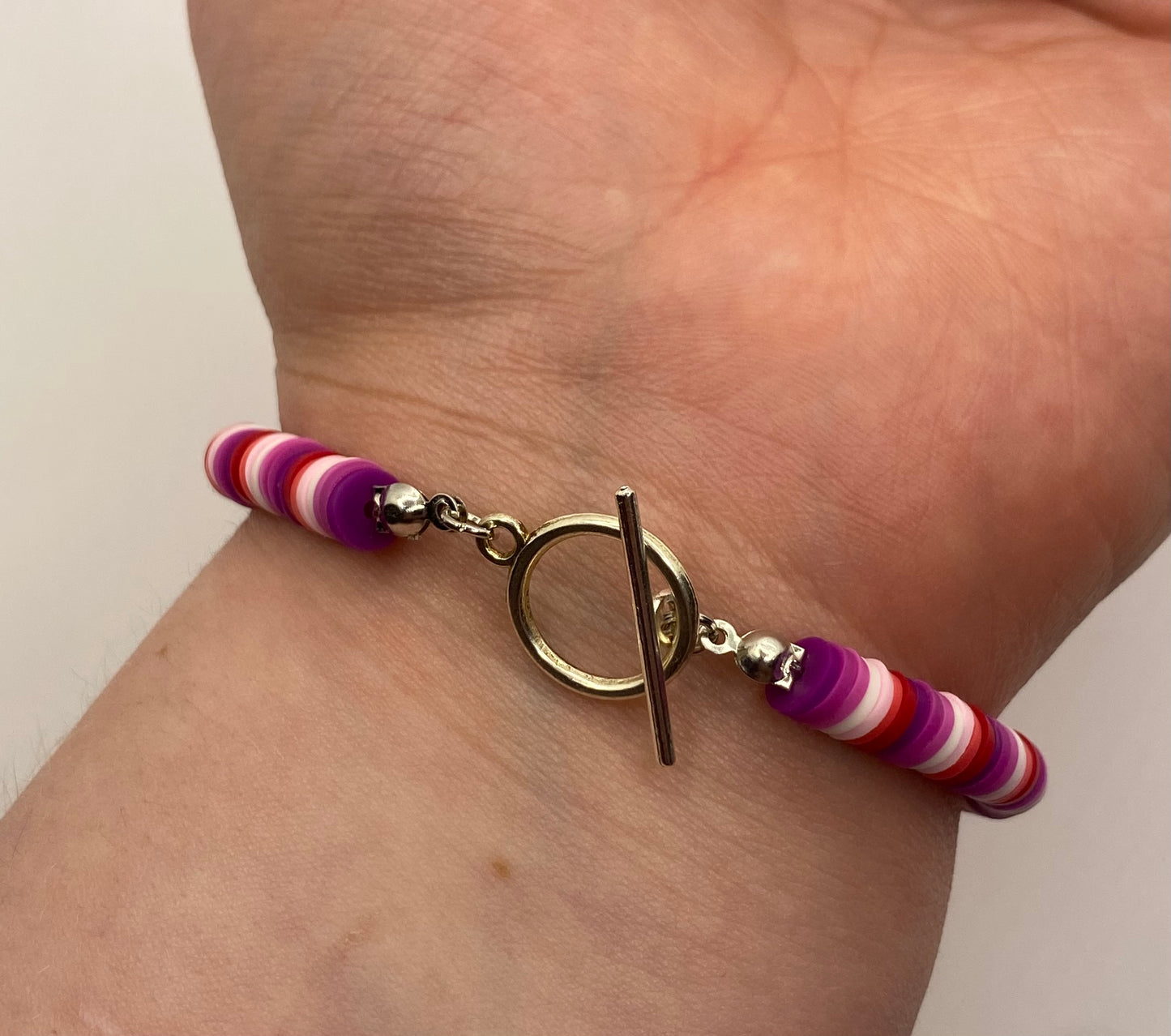 ‘Bent’ Lesbian Pride Bracelet