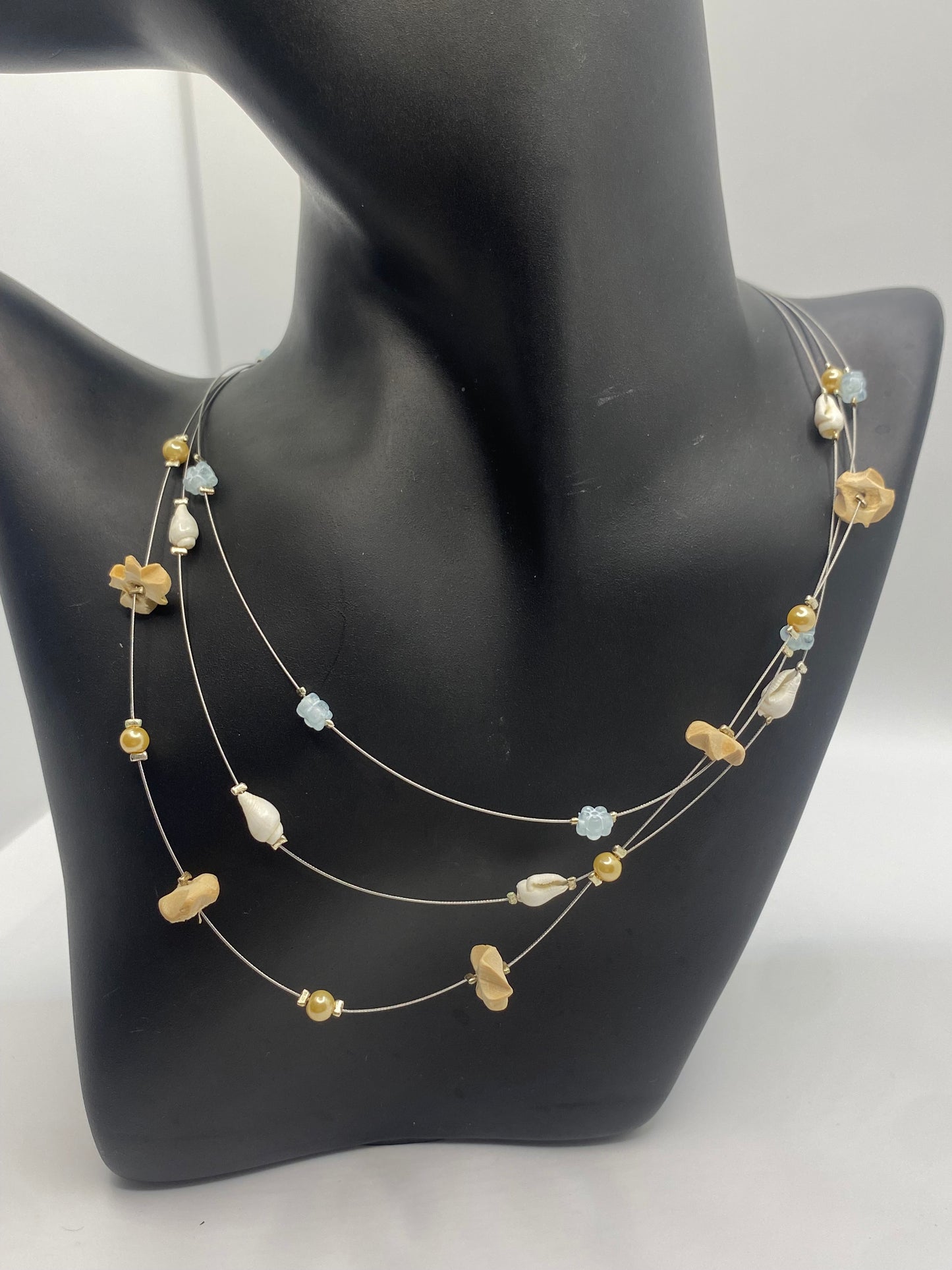 ‘Beach Vibes’ Layered Necklace