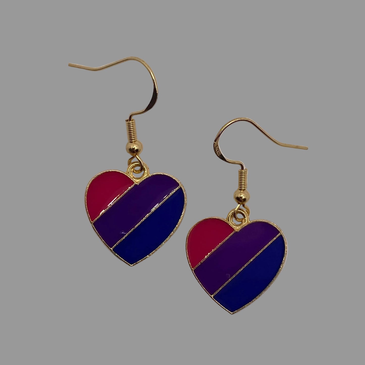 Pride Heart Earrings