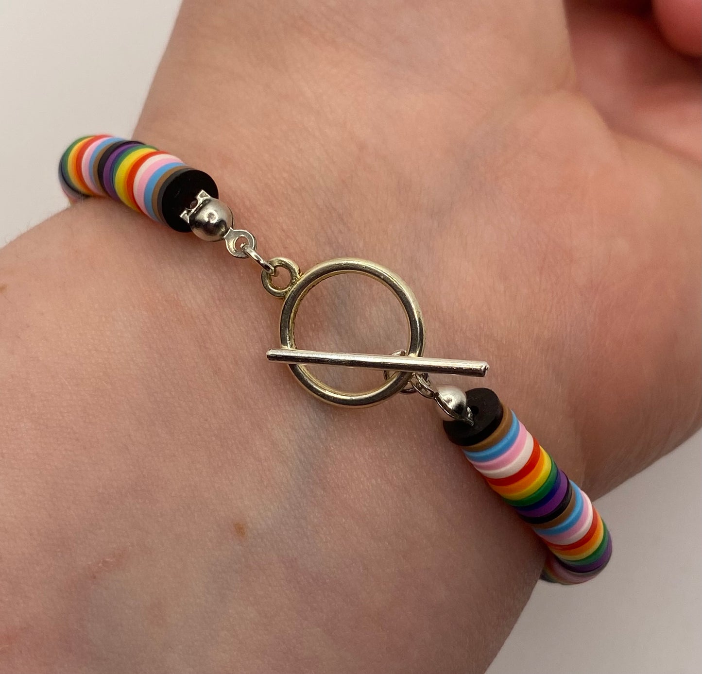 ‘Gay Panic’ Progressive Pride Rainbow Bracelet