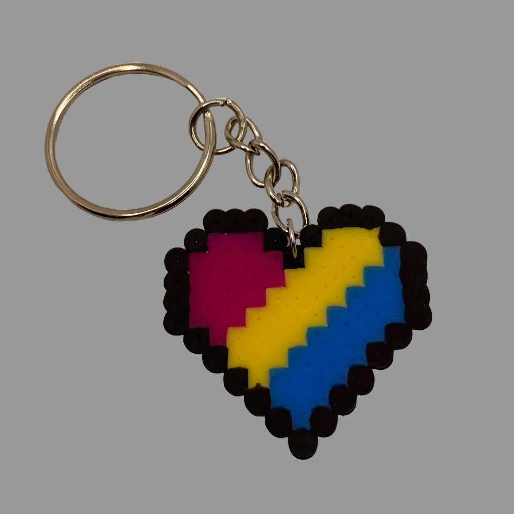 Pride Fuse Bead Keyrings
