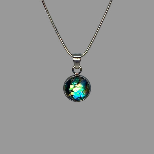 Abalone Shell Pendant Necklace