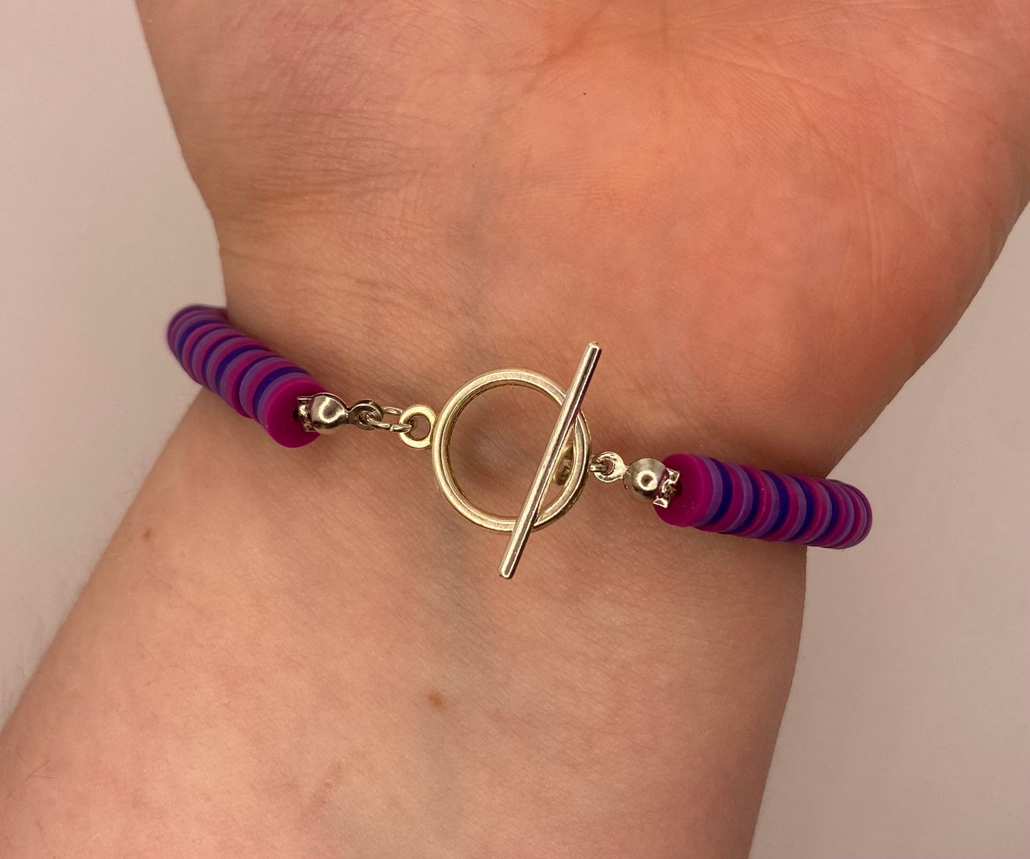 ‘Bi Panic’ Bisexual Pride Bracelet