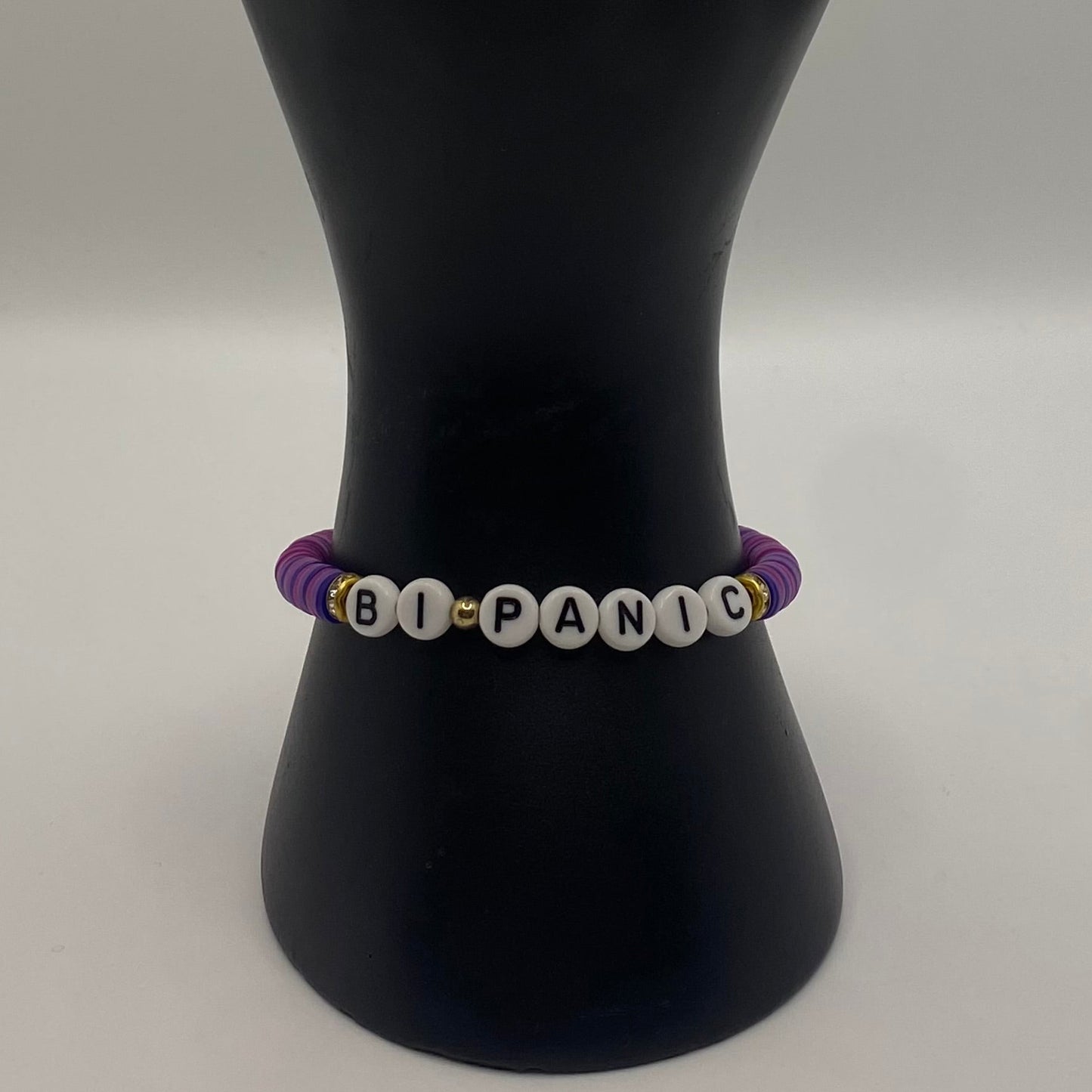 ‘Bi Panic’ Bisexual Pride Bracelet