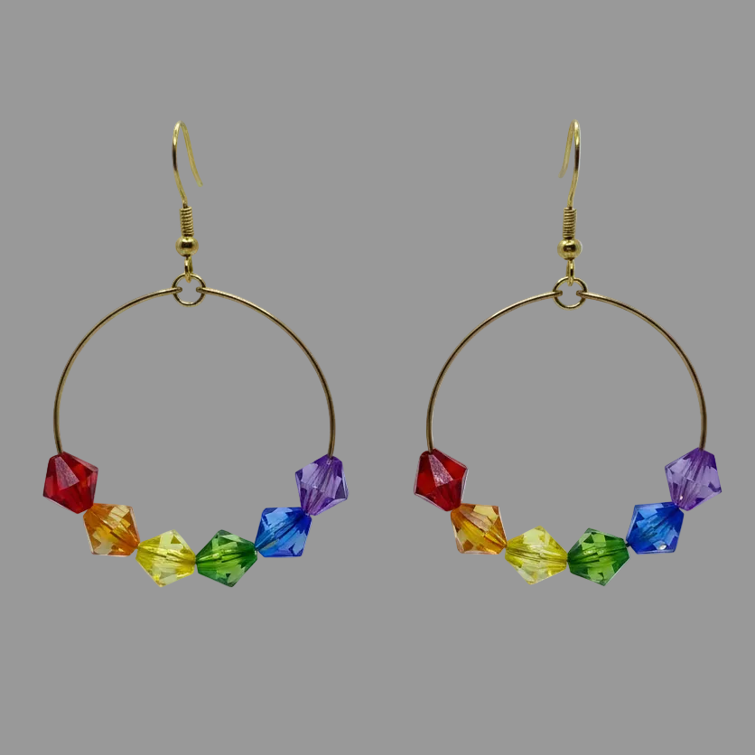 Pride Hoop Earrings