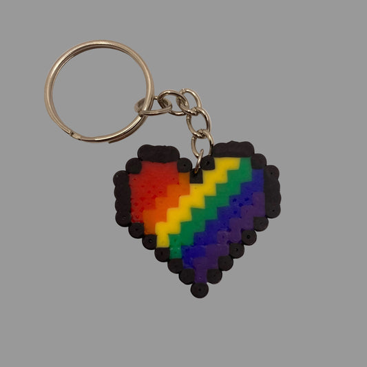 Pride Fuse Bead Keyrings