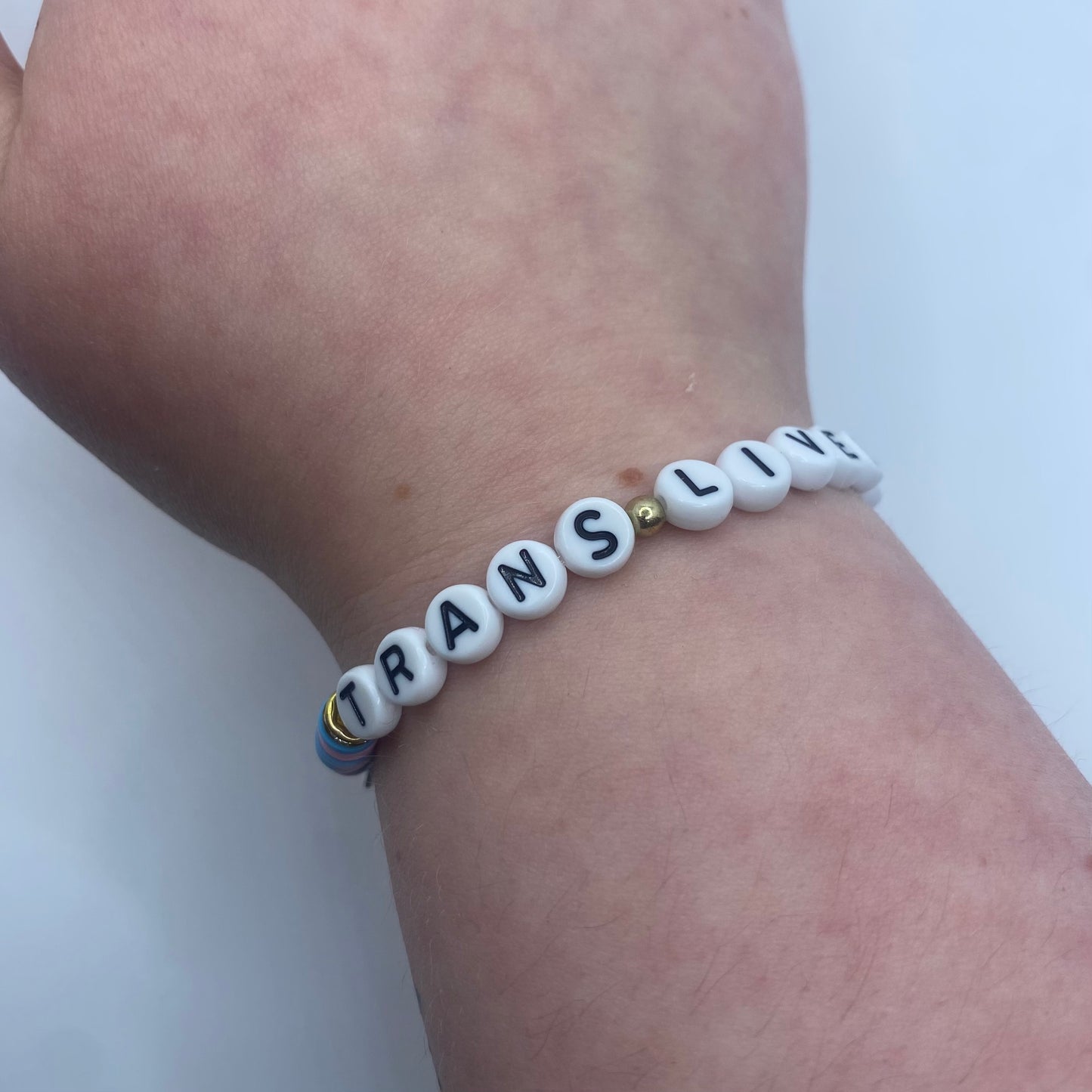 ‘Trans Lives Matter’ Transgender Pride Bracelet
